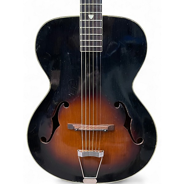 Vintage 1950s Kay N-1 Sunburst Acoustic Guitar