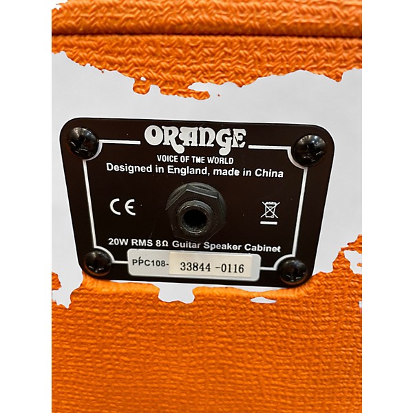 Used Orange Amplifiers PPC108 Micro Terror 1X8 Guitar Cabinet