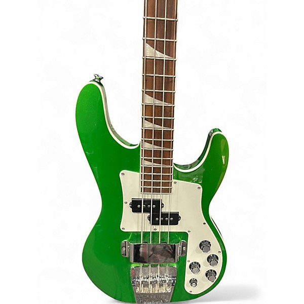 Used Jackson CBXNT Green Electric Bass Guitar