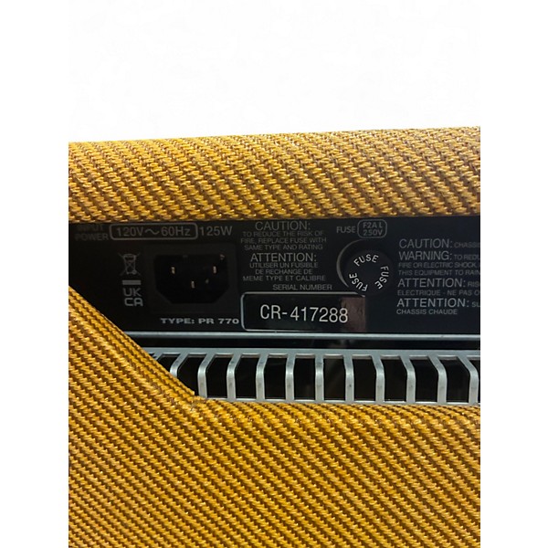 Used Fender 65 Princeton Reverb 1x10 15W Tube Guitar Combo Amp