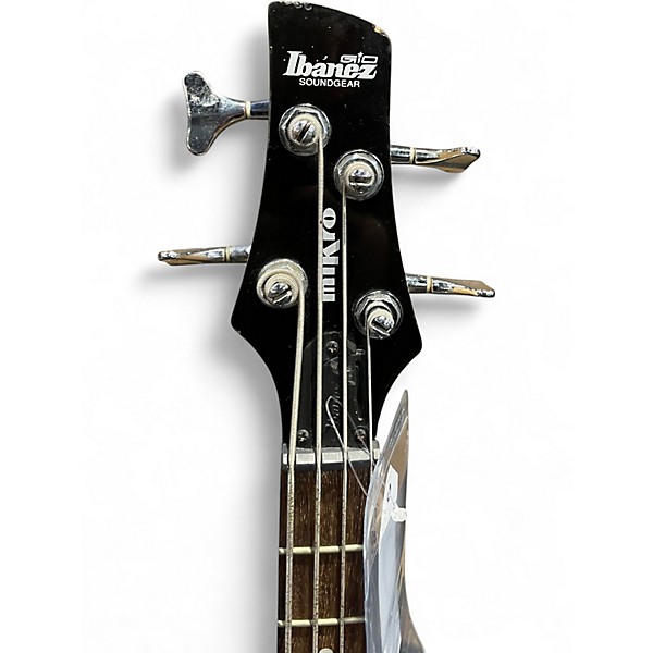 Used Ibanez GSRM20 Mikro Short Scale Black Electric Bass Guitar