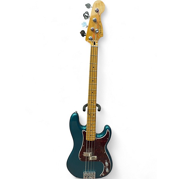 Used Fender Player Precision Bass Ocean Turquoise Electric Bass Guitar