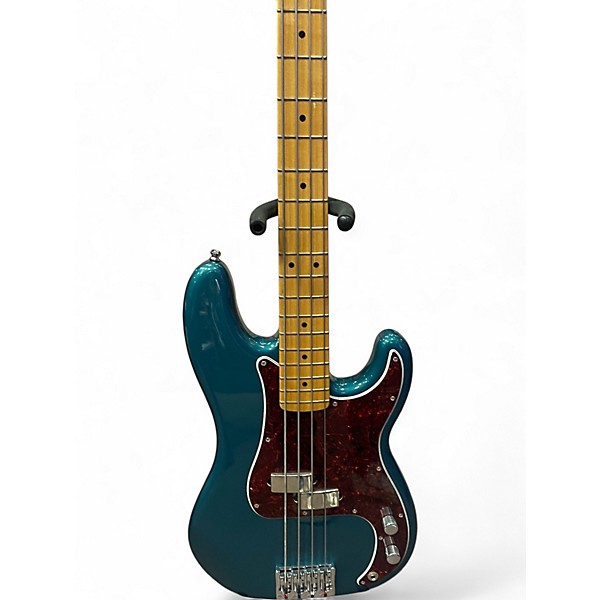Used Fender Player Precision Bass Ocean Turquoise Electric Bass Guitar