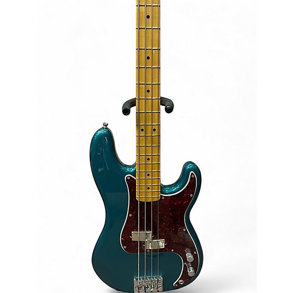 Used Fender Player Precision Bass Ocean Turquoise Electric Bass Guitar