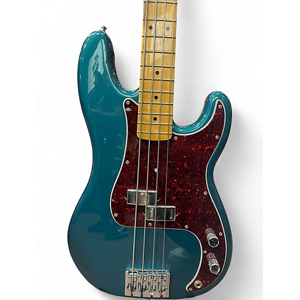 Used Fender Player Precision Bass Ocean Turquoise Electric Bass Guitar