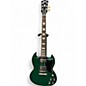 Used 2024 Gibson 1961 Reissue SG Emerald Green Solid Body Electric Guitar thumbnail