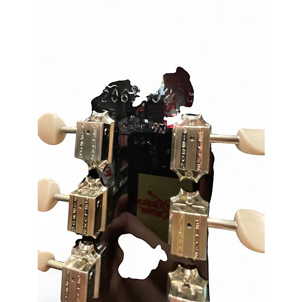 Used 2024 Epiphone CORONET USA Black and White Solid Body Electric Guitar