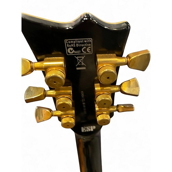 Used ESP EC-1000 BLACK Solid Body Electric Guitar