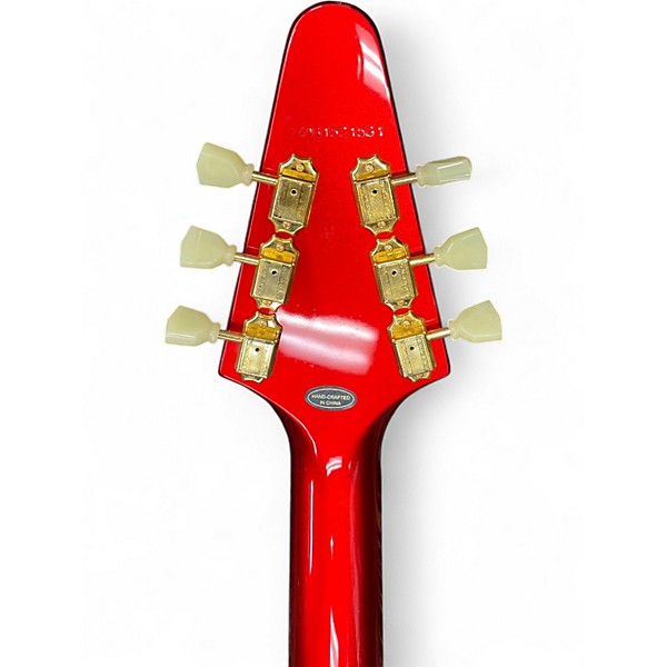 Used Epiphone 1958 FLYING V RUBY RED Solid Body Electric Guitar