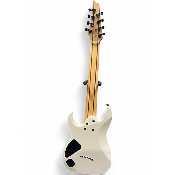 Used Ibanez RG8 8 String White Solid Body Electric Guitar