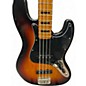 Used 2023 Squier Classic Vibe 70s Jazz Bass 3 Tone Sunburst Electric Bass Guitar