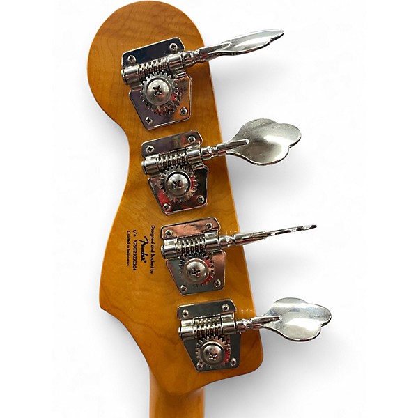 Used 2023 Squier Classic Vibe 70s Jazz Bass 3 Tone Sunburst Electric Bass Guitar