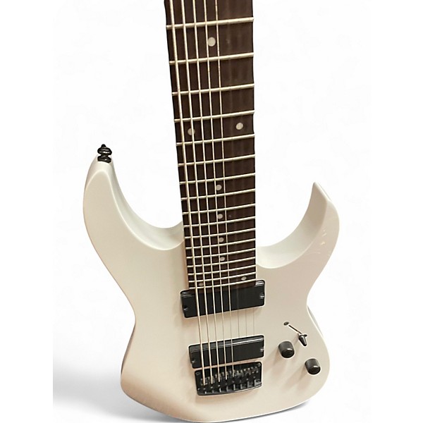 Used Ibanez RG8 8 String Alpine White Solid Body Electric Guitar