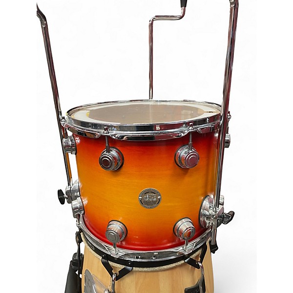 Used DW 4 Piece Collector's Series classic burst Drum Kit