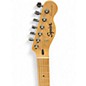 Used Squier Telecaster Black Solid Body Electric Guitar