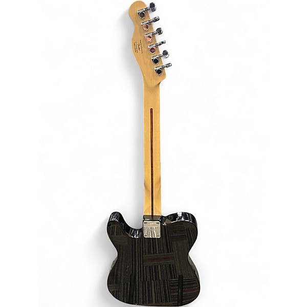 Used Squier Telecaster Black Solid Body Electric Guitar