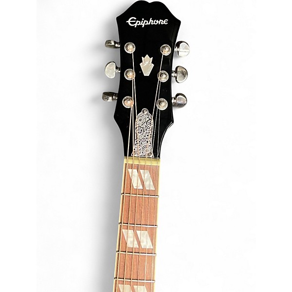 Used Epiphone Hummingbird Pro Black Acoustic Electric Guitar