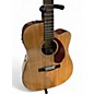 Used Fender CD140SCE Natural Acoustic Electric Guitar