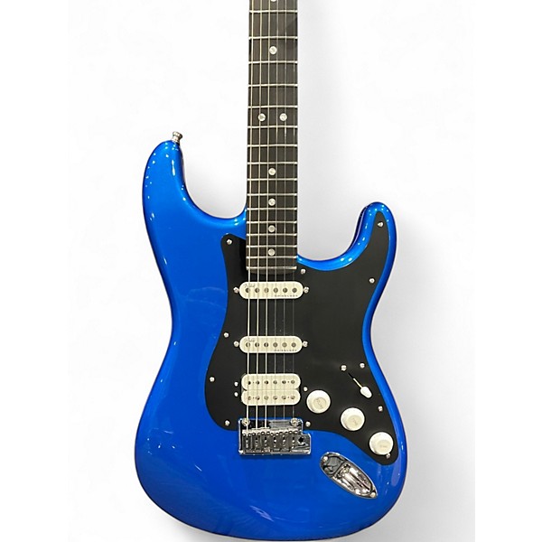 Used Fender American Ultra Stratocaster HSS noble blue Solid Body Electric Guitar