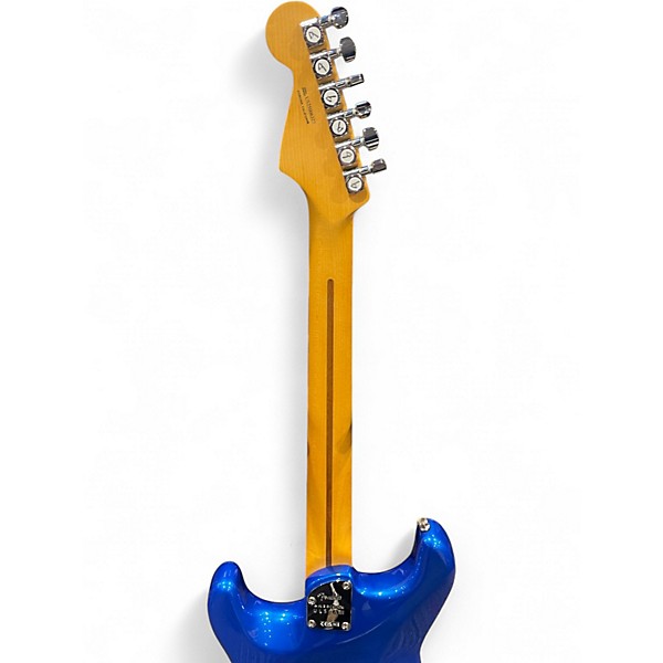 Used Fender American Ultra Stratocaster HSS noble blue Solid Body Electric Guitar