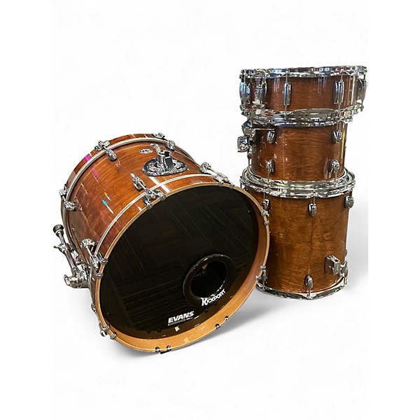 Used Gretsch Drums 4 Piece Catalina Club Jazz Series Walnut Glaze Drum Kit