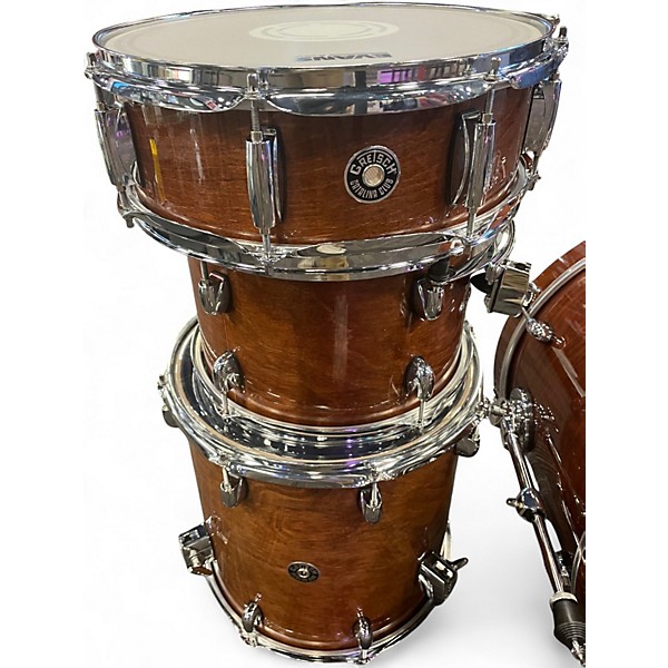 Used Gretsch Drums 4 Piece Catalina Club Jazz Series Walnut Glaze Drum Kit