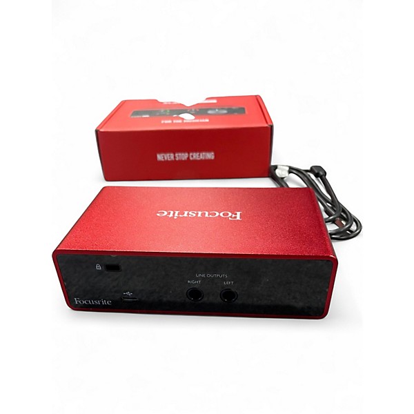 Used Focusrite Scarlett Solo Gen 3 Audio Interface