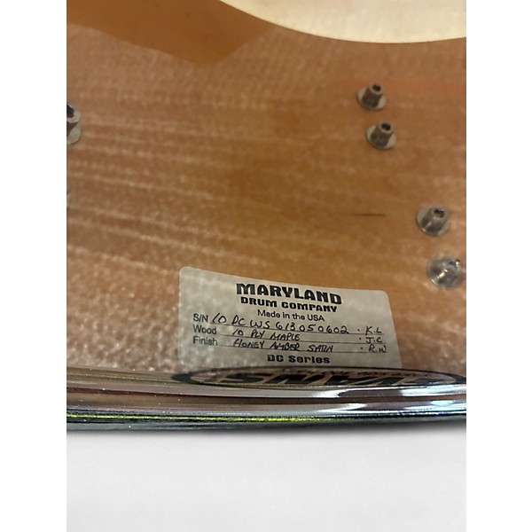 Used Maryland Drum 6X13 DC Custom Honey Burst Drum