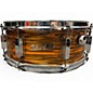 Used Pearl 6X14 President Tiger Stripe Drum