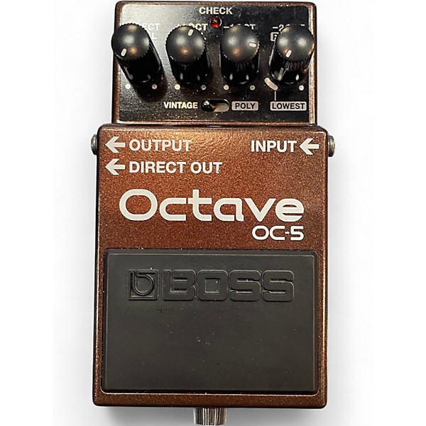 Used BOSS OCTAVE OC-5 Effect Pedal
