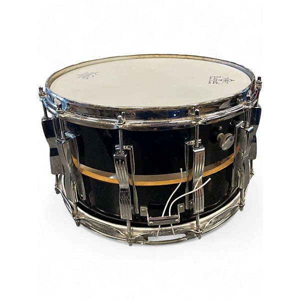 Used Ludwig 8X14 COLISEUM Black Drum
