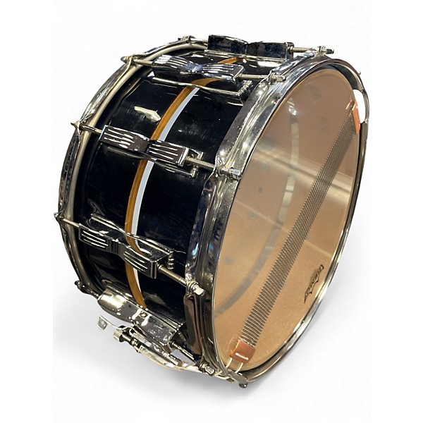 Used Ludwig 8X14 COLISEUM Black Drum