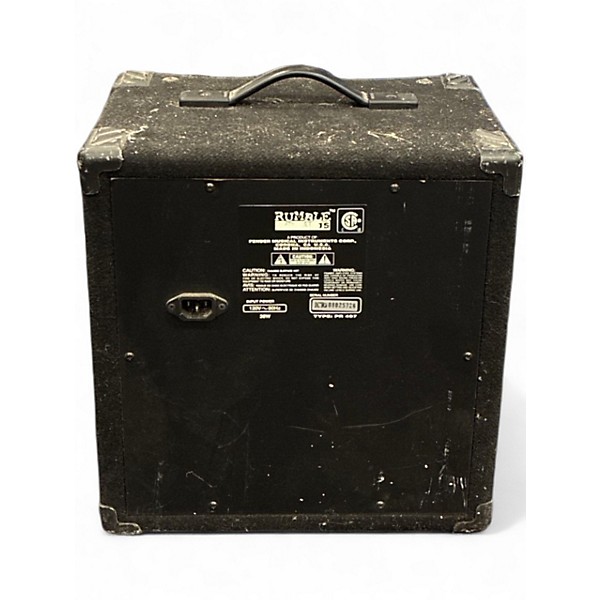 Used Fender Rumble 15 15W 1X8 Bass Combo Amp