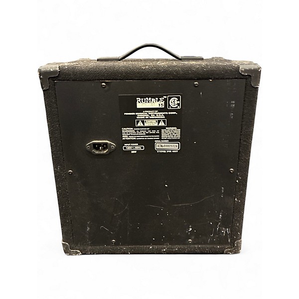 Used Fender Rumble 15 15W 1X8 Bass Combo Amp