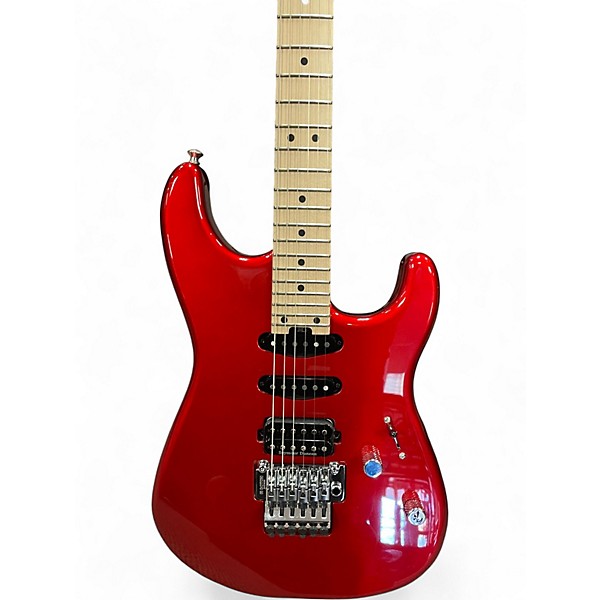 Used Charvel MJ San Dimas Style 1 Candy Apple Red Solid Body Electric Guitar