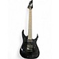 Used Ibanez GRG7221 7-STRING Black Solid Body Electric Guitar thumbnail