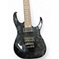 Used Ibanez GRG7221 7-STRING Black Solid Body Electric Guitar
