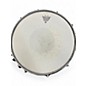 Used TAMA 14X6.5 Made In Japan Artwood Birch Snare Drum Antique White Drum