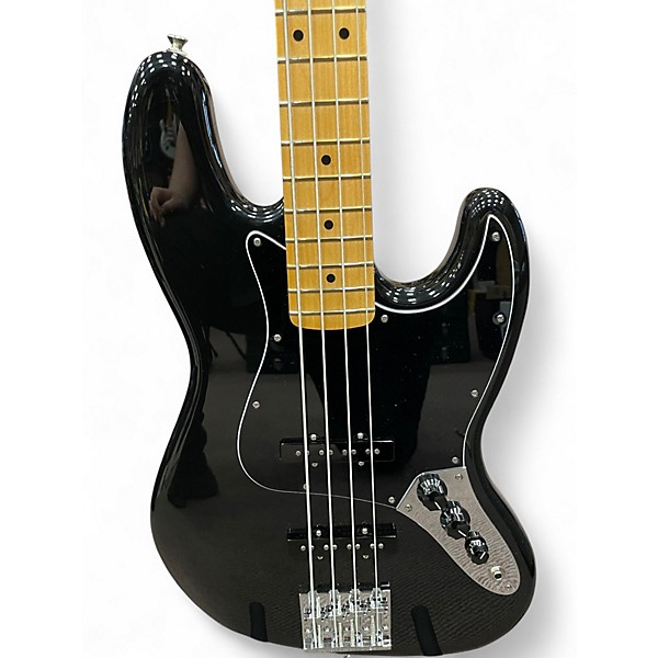 Used Fender Player II Jazz bass Black Electric Bass Guitar