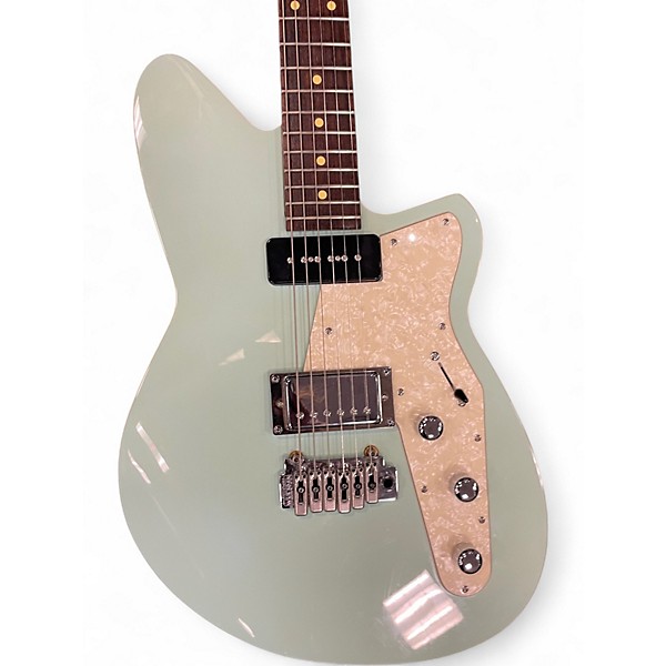 Used Reverend Double Agent W Seafoam Green Solid Body Electric Guitar