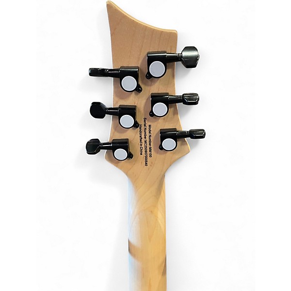 Used Mitchell MM100 Mini Black Solid Body Electric Guitar