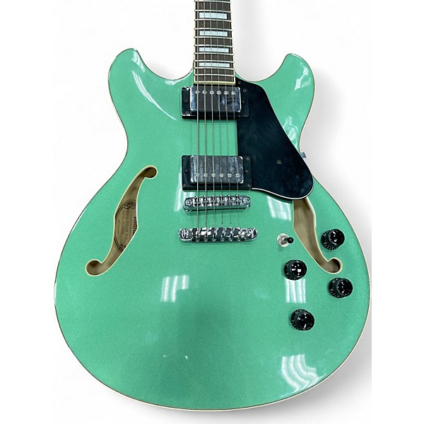 Used Ibanez AS73 Artcore Inverness Green Hollow Body Electric Guitar