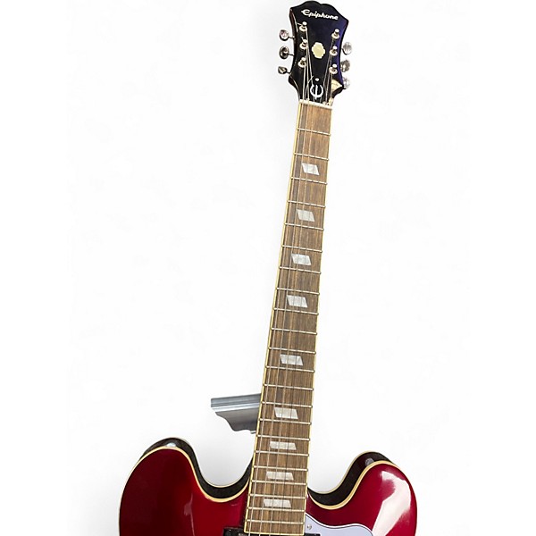 Used Epiphone RIVIERA Red Hollow Body Electric Guitar