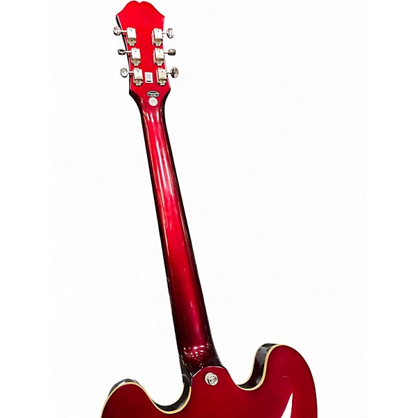 Used Epiphone RIVIERA Red Hollow Body Electric Guitar