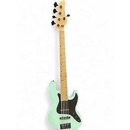Used Schecter Guitar Research DIAMOND SERIES P-5 Surf Green Electric Bass Guitar