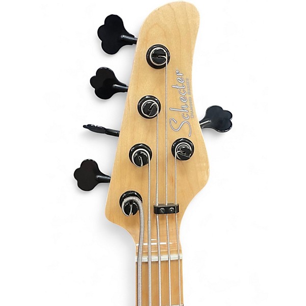 Used Schecter Guitar Research DIAMOND SERIES P-5 Surf Green Electric Bass Guitar