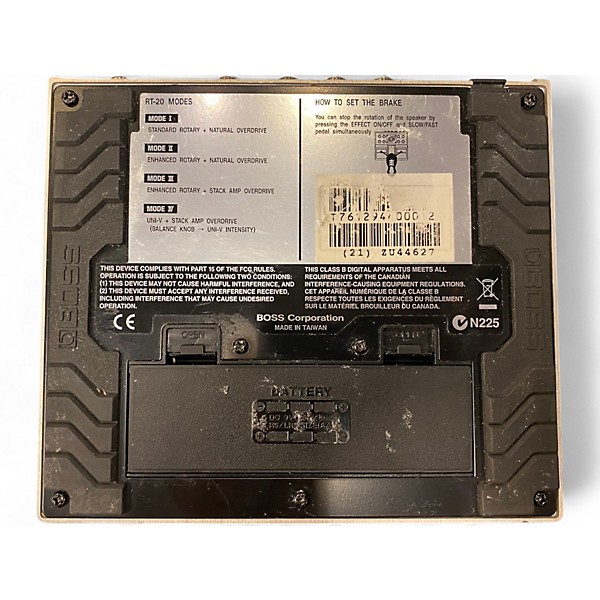 Used BOSS RT20 Rotary Sound Effect Pedal