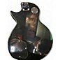 Used Univox LES PAUL STYLE Black Solid Body Electric Guitar