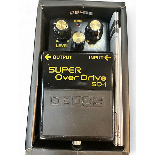 Used BOSS SD1 Super Overdrive Effect Pedal