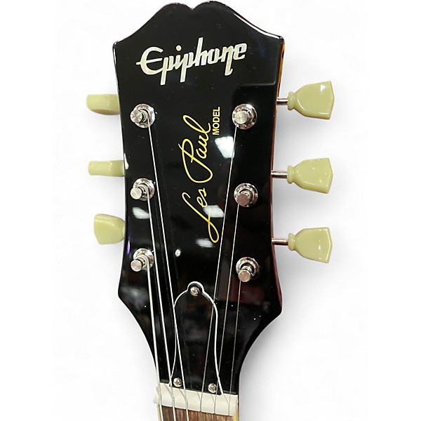 Used Epiphone Limited Edition Joe Bonamassa '60 Les Paul Custom Inlay Norm Burst Solid Body Electric Guitar